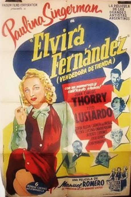Elvira Fernández, vendedora de tienda